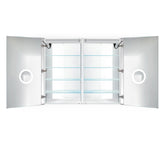 Krugg Svange 4842D 48″ X 42″ LED Medicine Cabinet with Dimmer & Defogger SVANGE4842D - Backyard Provider